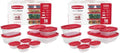 Rubbermaid EasyStore Large Containers, Set, Food Storage Containers with Lids, 18-Piece (Pack of 2) by Rubbermaid