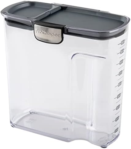 Progressive International ProKeeper+ Clear Plastic Airtight Food Baker's Kitchen Storage Organization Container Canister Set with Magnetic Accessories, 2- Piece Set (Cereal 4.5-Quart) - Image 2