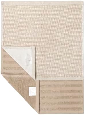 Bumble Premium Dish Cloths 13"x13" (6 Pack) | 100% Natural Ring Spun Cotton | 400 GSM | Highly Absorbent & Soft |Yarn Dyed & Solid Dyed Terry Dish Cloth Set - Tan - Image 7