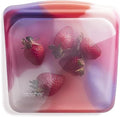 Stasher Premium Reusable Silicone Sandwich Bag, Tie Dye Pink, 28 oz by Stasher