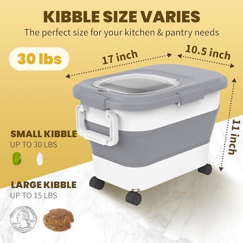 HOYTAMDAR 20-30Lbs Collapsible Rice Container,Food Storage container - Image 2