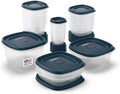 Rubbermaid EasyFindLids Food Storage Containers in Special-Edition Insignia Blue, 42 Piece by Rubbermaid