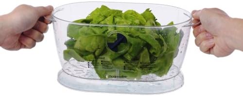 Prep Solutions by Progressive Lettuce Keeper Produce Storage Container,4.7 Quarts,Green (LKS-06),(Pack of 3) - Image 2