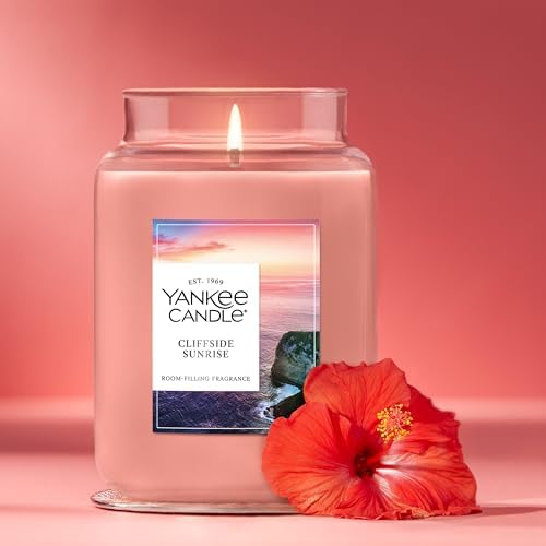 Yankee Candle Cliffside Sunrise Scented Candle, 22oz Large Jar - Image 4