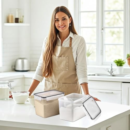 Sorbus Air Tight Pantry Storage Containers, with Lids (4 Pack) - Image 7