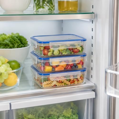 Tribello Food Storage Container with Lid Airtight Lid (40 Oz - 3 Pack) - Image 2