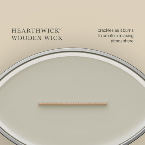 WoodWick Warm Woods Trilogy Tri-Scented Candle, Crackling Wick, 16oz - Image 7