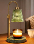 Marble Green Candle Warmer Lamp with Timer Home Decor Gifts for Women by Innqoo
