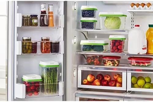 Rubbermaid FreshWorks Produce Containers, Medium/Large, 6-Piece Set - Image 7