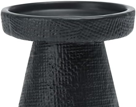 Main + Mesa Stoneware Pillar & Taper Candle Holders,(Pack of 8) - Image 6