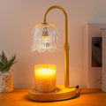 CRMILL Candle Warmer Lamp Electric Timer - Candles Height Control Dimmable Warmers Scented Lamps No Flame Heat Warm Melt Wax Jar Modern Home Decor Table Lights for Home Living Bedroom by Unknown