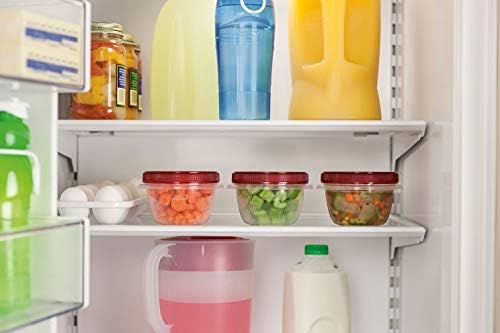 Rubbermaid TakeAlongs Twist & Seal, Twist Top Food Storage Containers, 2 Cup, 3 Pack - Image 5