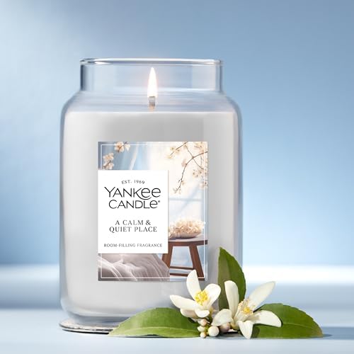 Yankee Candle A Calm & Quiet Place Scented Candle, 22oz Large Jar - Image 4