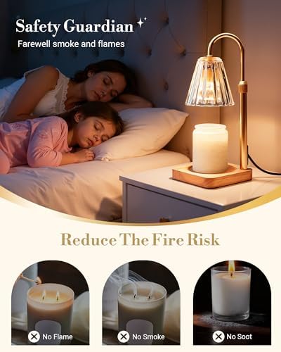 Marycele Candle Warmer Lamps 2 Pack, Electric Lamp with Timer Gifts Decor - Image 5