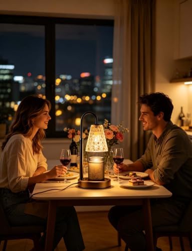 Candle Warmer Lamp with Timer Dimmable, Birthday Gifts for Women Mom - Image 4