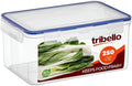 Tribello 250 oz Extra Large Airtight Food Storage Containers with SnapTight Lids – Clear, Stackable, BPA-Free Meal Prep Containers for Kitchen, Freezer & Pantry Storage by Tribello