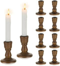 Wooden Candlestick Holders Rustic: Farmhouse Taper Candle Holder by CreatedforWeddingsandHome