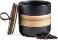 Miamolo Ceramic Coffee Container with Lid, Kitchen Food Storage for Counter by Miamolo