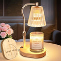 seenlast Gifts for Women, Candle Warmer Lamp with Adjustable Height Timer Dimmer,Vintage Home Decor for Scented Jar by seenlast