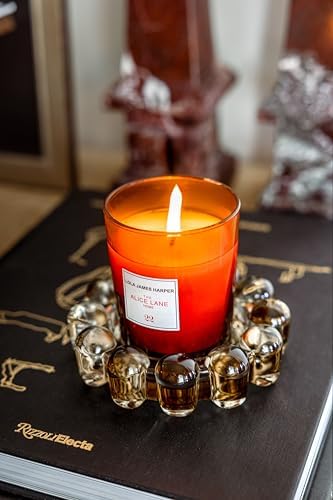 Alice Lane Home Collection Original Smoky Small Bubble Candle Dish 2-Pack - Image 4