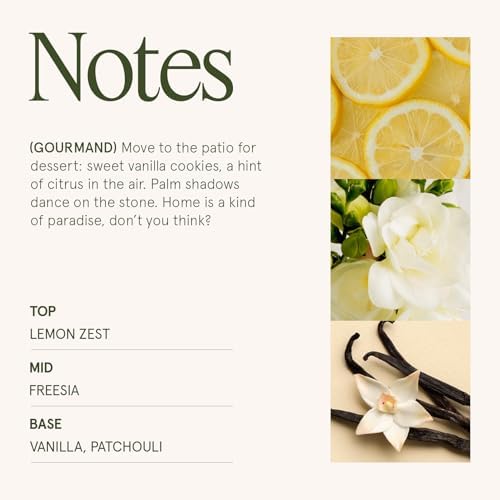 LA JOLIE MUSE Vanilla Zest Scented Candles for Home, Natural Soy, 55 Hrs - Image 4