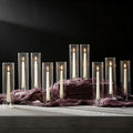NUPTIO Hurricane Candle Holder for Candlesticks: 11.8" H Set of 10 by Nuptio