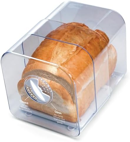 Prep Solutions by Progressive Expandable Bread Keeper with Adjustable Air Vent (Pack of 1) - Image 4