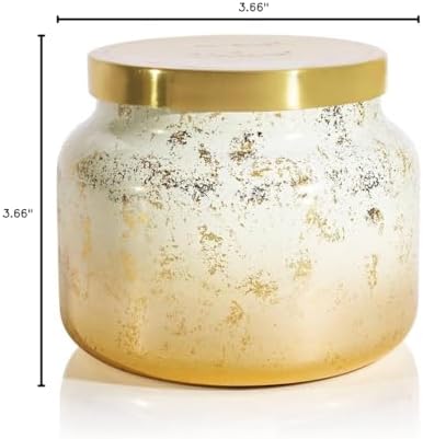 Capri Blue Glimmer Jar Candles - Luxury Holiday Scented Candles for Home - Long Lasting Soy Wax Blend - Scented Holiday & Home Decor - Volcano Jumbo Signature Jar (48 oz) - Image 7
