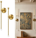 20" Wall Mounted Candle Sconce, 2 Packs, Copper Gold by kehail
