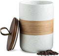 Miamolo Large Coffee Container with Lid, Ceramic Coffee Jar for Counter by Miamolo