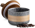 Miamolo Small Coffee Jar with Airtight Lid, Coffee Canister for Countertop by Miamolo