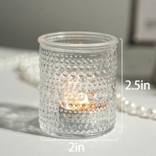 36 Pack Votive Candle Holders, Clear Candle Holder for Wedding Fall Decor - Image 4