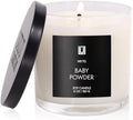 Lulu Candles | Baby Powder | Luxury Scented Soy Jar Candle | Hand Poured in The USA | Highly Scented & Long Lasting (6 Oz.) by LULUCANDLES