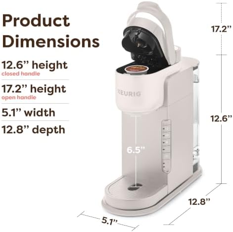 Keurig K-Express Single Serve K-Cup Pod Coffee Maker, Warm Stone - Image 6