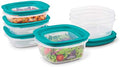 Rubbermaid EasyFindLids with Press & Lock Leak Proof Lids Food Storage Set, Meal Prep Containers, 12 Piece by Rubbermaid