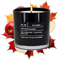 Lulu Candles Apple Maple Bourbon Scented Soy Jar Candle, 9 Oz. by LULUCANDLES