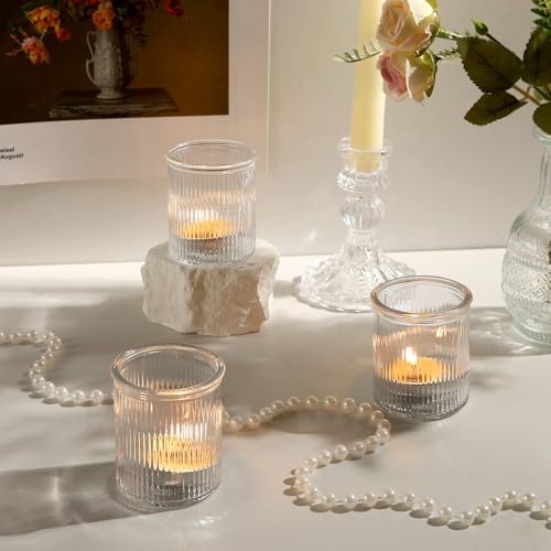 36 Pack Clear Votive Candle Holders, Candle Holder for Fall Christmas - Image 3