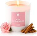 Lulu Candles | Rose & Sandalwood | Smells Floral & Woody | Luxury Scented Soy Jar Candle | Hand Poured in The USA | Highly Scented & Long Lasting (9 Oz. Limited Edition) by LULUCANDLES