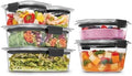 Rubbermaid Brilliance® Round and Rectangular Leak Proof Food Storage Containers, 12 Piece Set by Rubbermaid