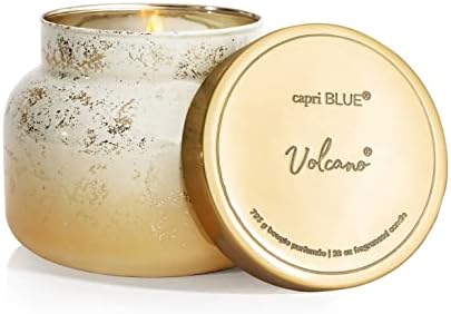 Capri Blue Glimmer Jar Candles - Luxury Holiday Scented Candles for Home - Long Lasting Soy Wax Blend - Scented Holiday & Home Decor - Volcano Oversized Signature Jar (28 oz) - Image 2