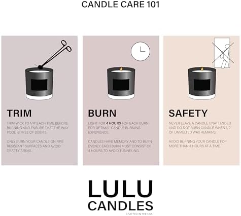 Lulu Candles | Ocean Breeze | Highly Scented Candles for Home | Soy Blend Jar Candle with 100% Cotton Wick | Slow Burning (6 Oz.) - Image 7