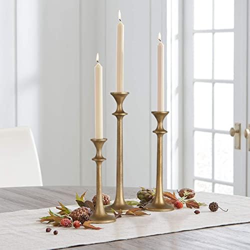 Iron Taper Candle Holder - Set of 3 Decorative Candle Stand - Image 6