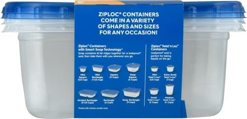 Ziploc 321874 Food Storage, 2 Count (Pack of 1) - Image 3