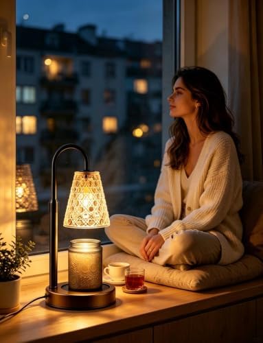 Candle Warmer Lamp with Timer Dimmable, Birthday Gifts for Women Mom - Image 2