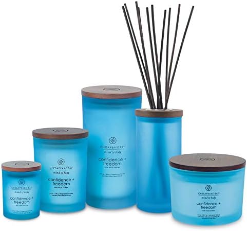 Chesapeake Bay Candle Scented Candle Confidence + Freedom (Oak Moss Amber) Medium Home Décor 8.8oz (Pack of 4) - Image 3