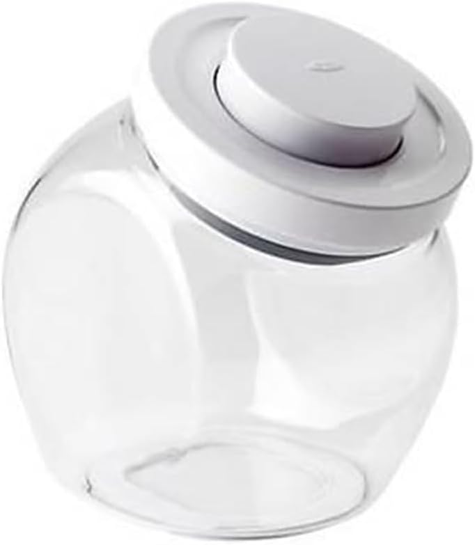 OXO Good Grips 3.0 Qt POP Medium Cookie Jar - Airtight Food Storage - for Snacks and More, White and Clear (Pack of 8) by Unknown