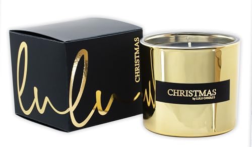 Lulu Candles | Christmas - Pineapple Evergreen | Luxury Scented Soy Jar Candle | Hand Poured in The USA | Highly Scented & Long Lasting (11 Oz. Limited) by LULUCANDLES