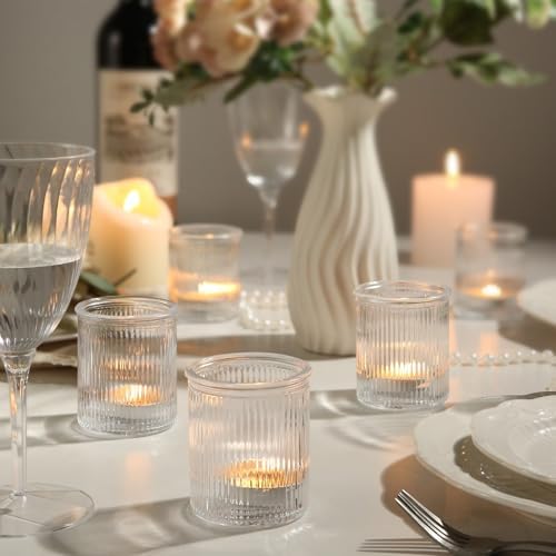 36 Pack Clear Votive Candle Holders, Candle Holder for Fall Christmas - Image 2
