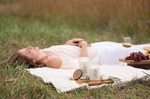 Chesapeake Bay Candle Peace + Tranquility (Cashmere Jasmine) Scented Candles Medium Size 2-Pack Perfect for Home Décor Relaxation and Gifting - Image 5
