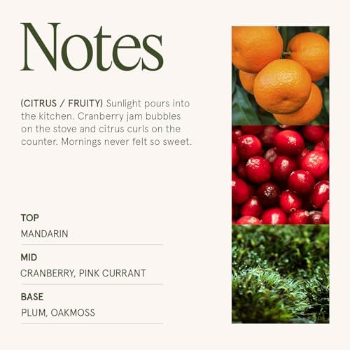 LA JOLIE MUSE Ruby Berry Bliss Scented Candles for Home, Natural Soy 55 Hrs - Image 5